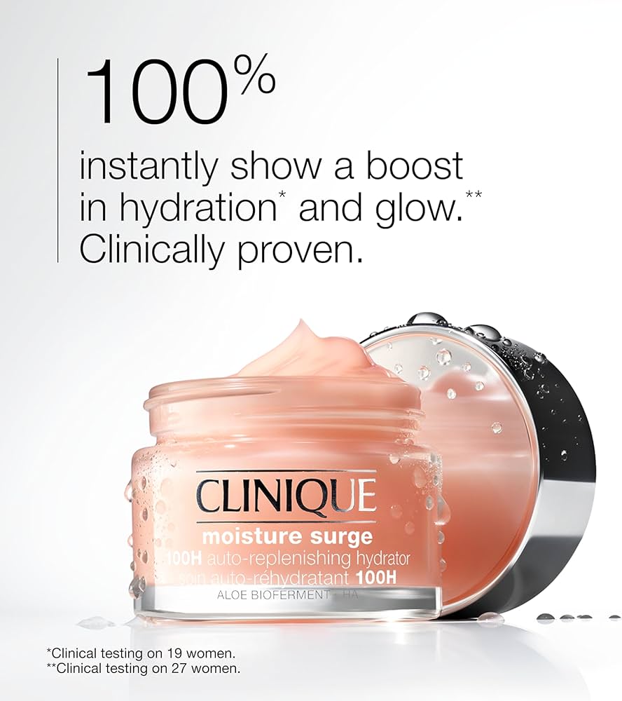Clinique Moisture Surge 100H Auto-Replenishing Hydrator Oil Free Moisturizer 50ml